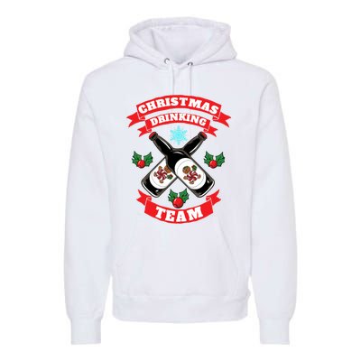 Drinking Team Chirstmas Premium Hoodie