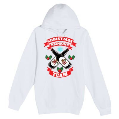 Drinking Team Chirstmas Premium Pullover Hoodie