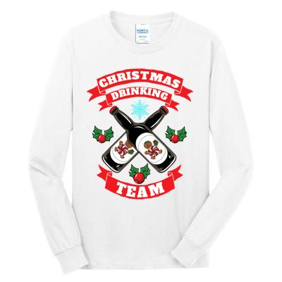 Drinking Team Chirstmas Tall Long Sleeve T-Shirt