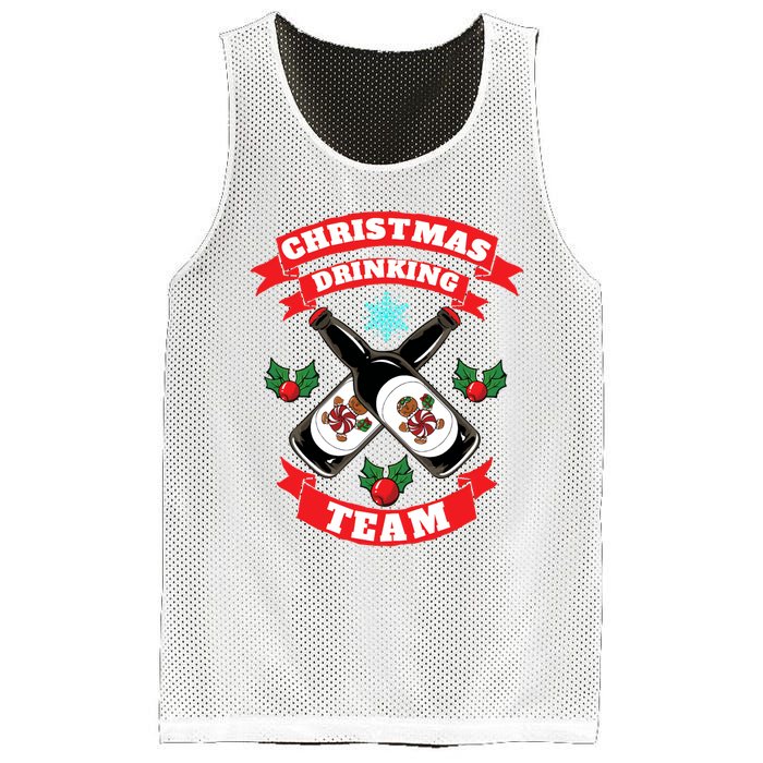 Drinking Team Chirstmas Mesh Reversible Basketball Jersey Tank