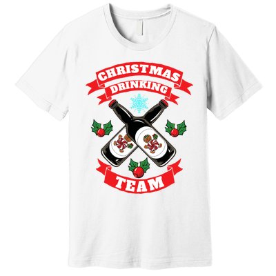 Drinking Team Chirstmas Premium T-Shirt