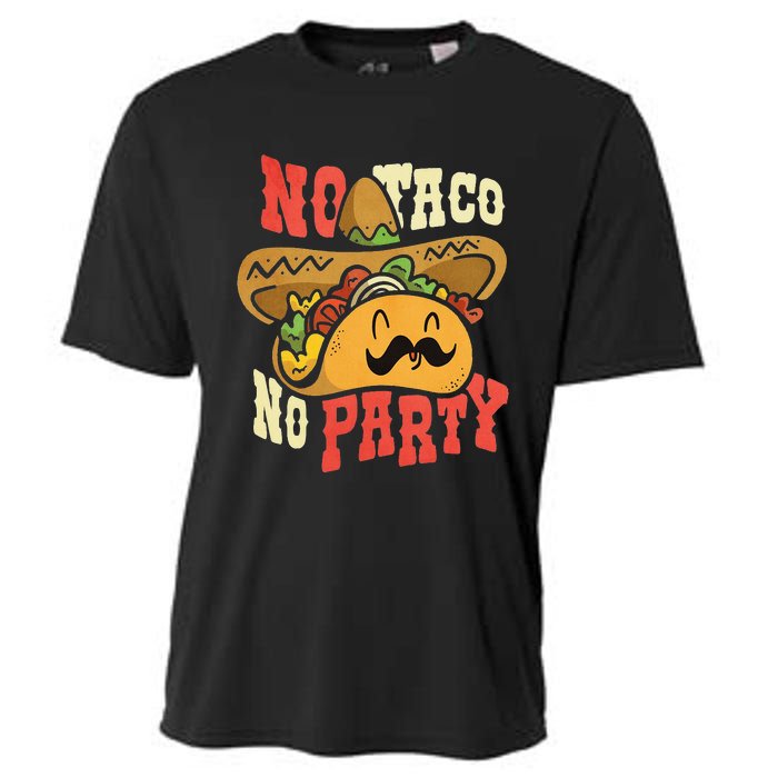 Dabbing Taco Cinco De Mayo Funny Mexican Food Dab Essential Cooling Performance Crew T-Shirt