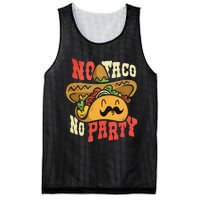 Dabbing Taco Cinco De Mayo Funny Mexican Food Dab Essential Mesh Reversible Basketball Jersey Tank