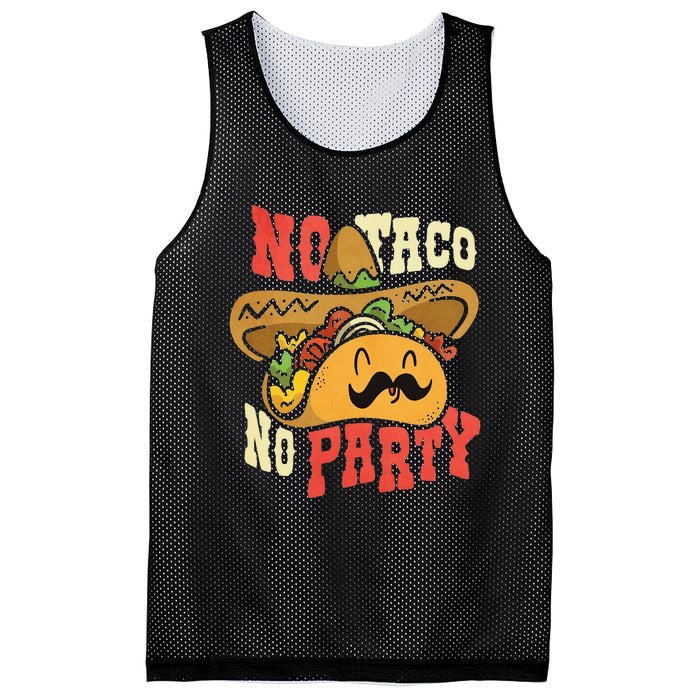 Dabbing Taco Cinco De Mayo Funny Mexican Food Dab Essential Mesh Reversible Basketball Jersey Tank