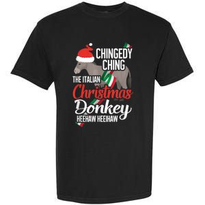 Dominick The Christmas Donkey Italian Christmas Donkey Garment-Dyed Heavyweight T-Shirt