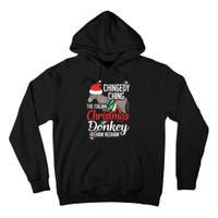 Dominick The Christmas Donkey Italian Christmas Donkey Tall Hoodie