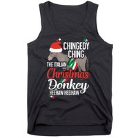 Dominick The Christmas Donkey Italian Christmas Donkey Tank Top