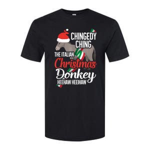 Dominick The Christmas Donkey Italian Christmas Donkey Softstyle CVC T-Shirt