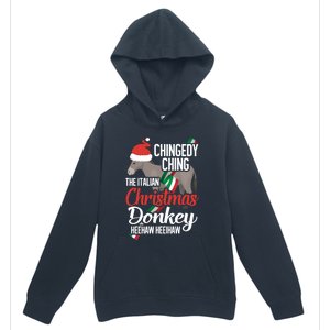 Dominick The Christmas Donkey Italian Christmas Donkey Cool Gift Urban Pullover Hoodie