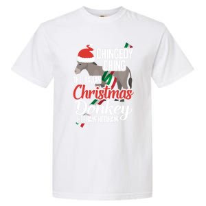 Dominick The Christmas Donkey Italian Christmas Donkey Cool Gift Garment-Dyed Heavyweight T-Shirt