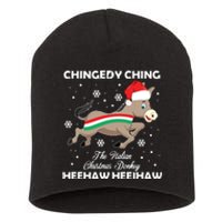 Dominick The Christmas Donkey Italian Donkey Short Acrylic Beanie