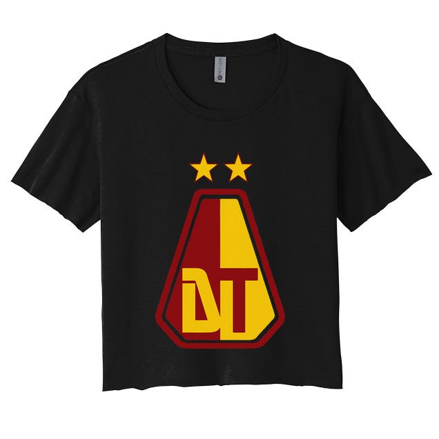 Deportes Tolima Club Supporter Fan Colombia Colombian Crop Top
