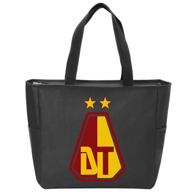Deportes Tolima Club Supporter Fan Colombia Colombian Zip Tote Bag
