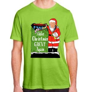 Donald Trump Christmas Great Again Xmas Holiday Adult ChromaSoft Performance T-Shirt