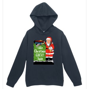 Donald Trump Christmas Great Again Xmas Holiday Urban Pullover Hoodie