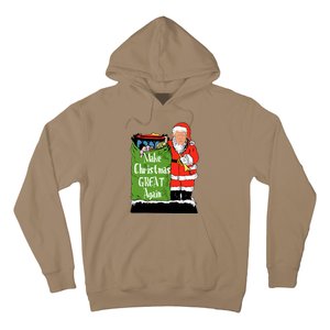 Donald Trump Christmas Great Again Xmas Holiday Hoodie