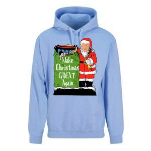 Donald Trump Christmas Great Again Xmas Holiday Unisex Surf Hoodie