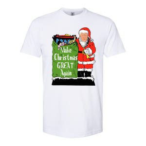 Donald Trump Christmas Great Again Xmas Holiday Softstyle CVC T-Shirt