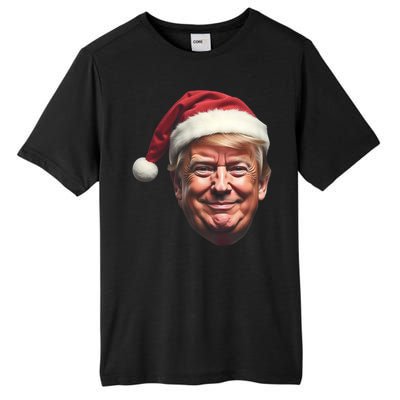 Donald Trump Christmas Funny Maga Santa Hat Gift Tall Fusion ChromaSoft Performance T-Shirt