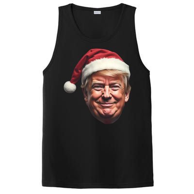 Donald Trump Christmas Funny Maga Santa Hat Gift PosiCharge Competitor Tank