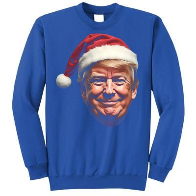 Donald Trump Christmas Funny Maga Santa Hat Gift Sweatshirt