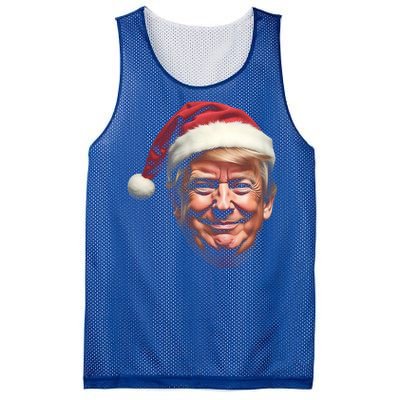 Donald Trump Christmas Funny Maga Santa Hat Gift Mesh Reversible Basketball Jersey Tank