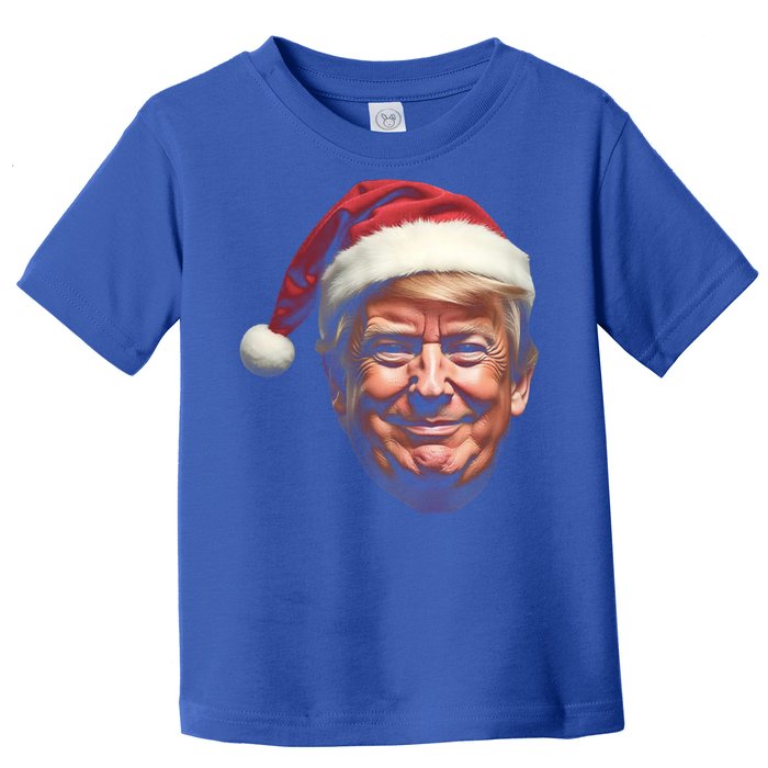 Donald Trump Christmas Funny Maga Santa Hat Gift Toddler T-Shirt