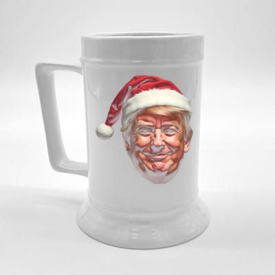 Donald Trump Christmas Funny Maga Santa Hat Gift Beer Stein