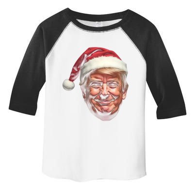 Donald Trump Christmas Funny Maga Santa Hat Gift Toddler Fine Jersey T-Shirt