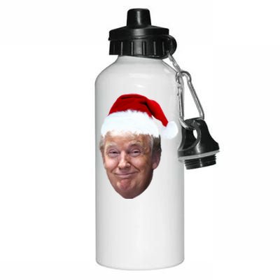 Donald Trump Christmas Funny Maga Santa Hat Gift Great Gift Aluminum Water Bottle