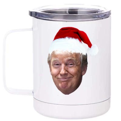 Donald Trump Christmas Funny Maga Santa Hat Gift Great Gift 12 oz Stainless Steel Tumbler Cup