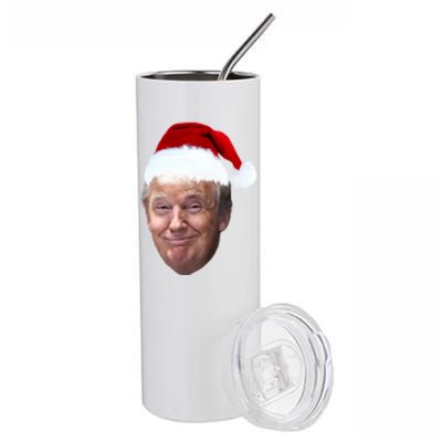 Donald Trump Christmas Funny Maga Santa Hat Gift Great Gift Stainless Steel Tumbler