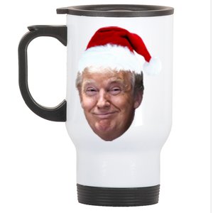 Donald Trump Christmas Funny Maga Santa Hat Gift Great Gift Stainless Steel Travel Mug