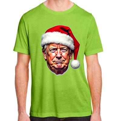 Donald Trump Christmas Funny Maga Santa Hat Funny Gift Adult ChromaSoft Performance T-Shirt