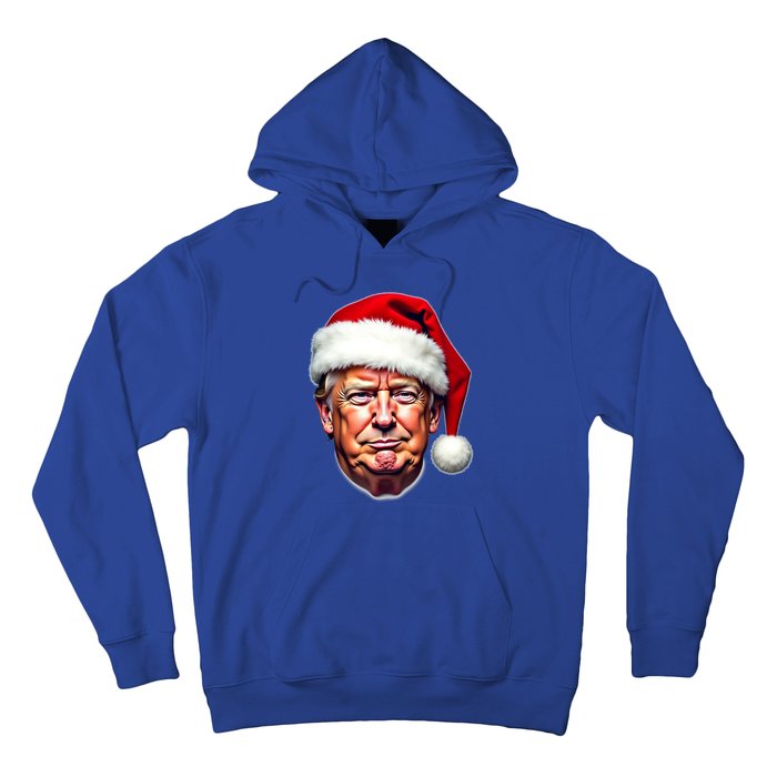 Donald Trump Christmas Funny Maga Santa Hat Funny Gift Hoodie