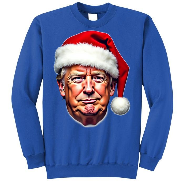 Donald Trump Christmas Funny Maga Santa Hat Funny Gift Sweatshirt