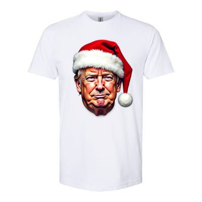 Donald Trump Christmas Funny Maga Santa Hat Funny Gift Softstyle CVC T-Shirt