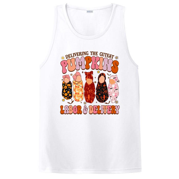 Delivering The Cutest Pumpkins Labor & Delivery Nurse Fall PosiCharge Competitor Tank