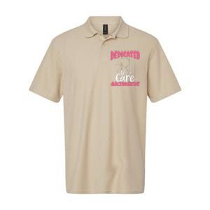 Dedicated To Care Anywhere Correctional Nurse Gift Softstyle Adult Sport Polo