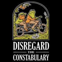 Disregard The Constabulary Graphic Funny Frog Meme Police Cooling Performance Crew T-Shirt
