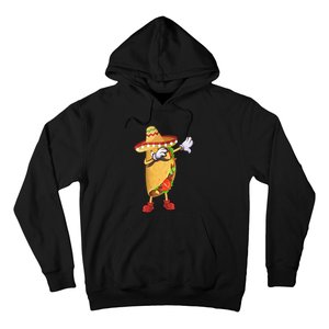 Dabbing Taco Cinco De Mayo Funny Mexican Food Dab Hoodie