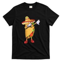 Dabbing Taco Cinco De Mayo Funny Mexican Food Dab T-Shirt