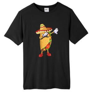 Dabbing Taco Cinco De Mayo Funny Mexican Food Dab Tall Fusion ChromaSoft Performance T-Shirt