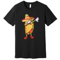 Dabbing Taco Cinco De Mayo Funny Mexican Food Dab Premium T-Shirt