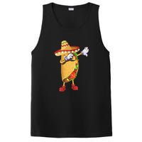 Dabbing Taco Cinco De Mayo Funny Mexican Food Dab PosiCharge Competitor Tank