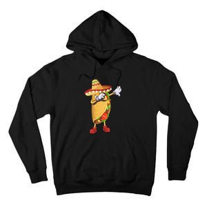 Dabbing Taco Cinco De Mayo Funny Mexican Food Dab Tall Hoodie