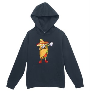 Dabbing Taco Cinco De Mayo Funny Mexican Food Dab Urban Pullover Hoodie