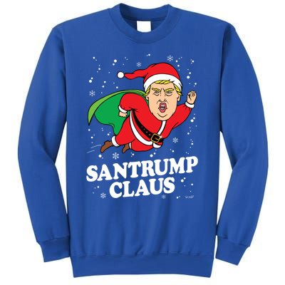 Donald Trump Christmas Gift Funny Santa Hat Gift Funny Gift Sweatshirt