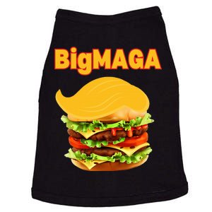 Donald Trump Cheeseburger Big Maga Hamburger Doggie Tank