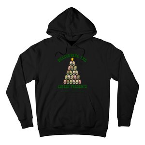 Delivering The Cutest Presents L D Nurse Christmas Tree Hoodie